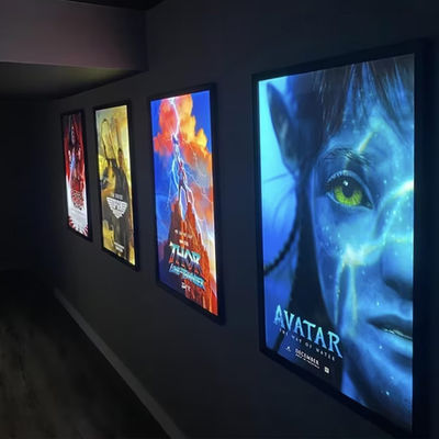 kupować Tablica menu restauracji Reklamy pudełka świetlna Plakat filmowy ramka ultra cienkie LED Light Box produkcja online