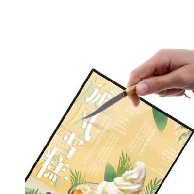 kupować 8000K Reklamowe pudełka świetlna A4 210mm X 297mm Reklamowe Slim Light Box produkcja online