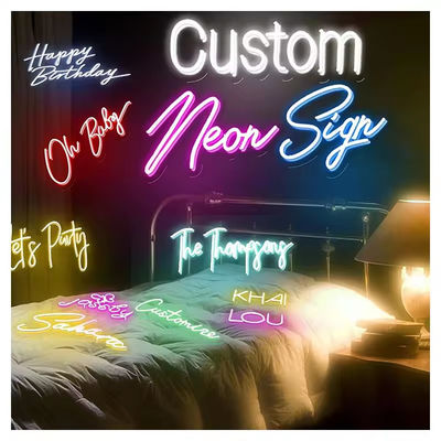 kupować 15mm 10mm Tube Neon Led Light Sign Vertical Horizontal Hanging 12V Light Up Nazwa produkcja online
