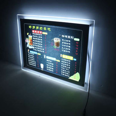 kupować A3 A4 Wieszące Nieruchomości Wieszące Ramy Led Led Crystal Led Lightbox produkcja online