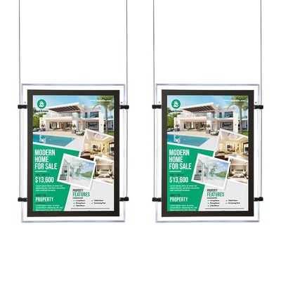 kupować Wodoszczelny poster reklamowy z podświetleniem nieruchomości produkcja online