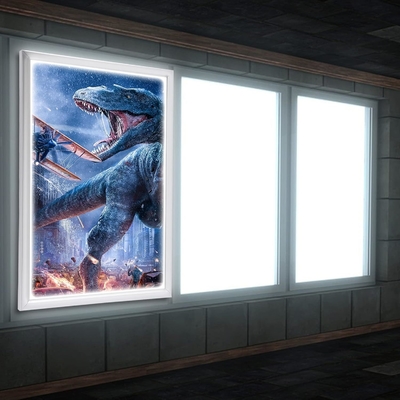 kupować Podświetlana ramka na plakat filmowy LED, lightbox, grafika, podświetlana skrzynka reklamowa produkcja online