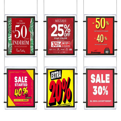 kupować Wysokiej klasy kryształowa skrzynka o trwałej ramie aluminiowej, łatwym w obsłudze i modnym wyglądzie do reklamy produkcja online