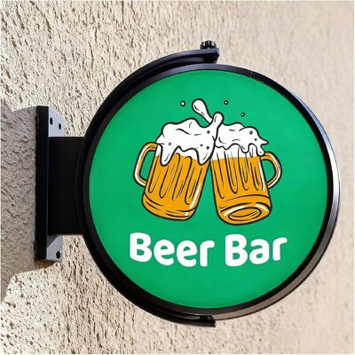 kupić Niestandardowy LED Projekcja Light Box 360° obrotowy znak produkcja online