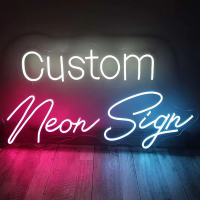 Pionowy LED Neon Sign Akrylowy Flex Neon Light Board Sklep RoHS