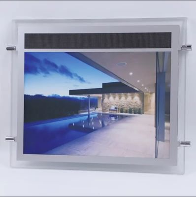 A3 A4 Akrylowa Ramka na Zdjęcia z Podświetleniem LED, Gablota Reklamowa, Oznakowanie Nieruchomości, Wisząca Reklama LED