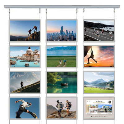 12V 24V Crystal Light Box LED Lighting Sign Board dla wyświetlaczy okiennych nieruchomości