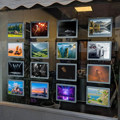 Aluminiowa, wytrzymała, dwustronna, wodoodporna, kryształowa skrzynka reklamowa