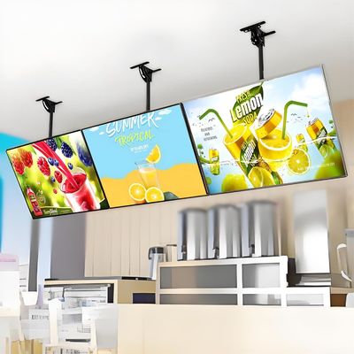 Ultra Slim A4 LED Light Box dla przestrzeni handlowych 2835 LED Strip